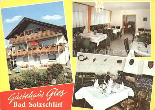 Bad Salzschlirf Gaestehaus Gies Kat. Bad Salzschlirf