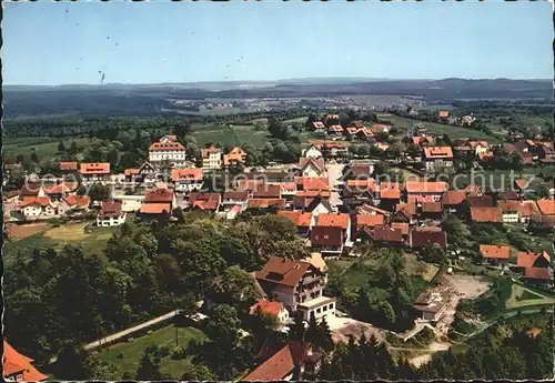 Hohegeiss Harz Fliegeraufnahme Kat. Braunlage