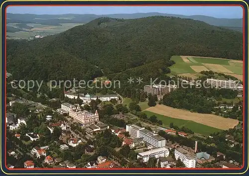 Bad Wildungen Fliegeraufnahme Klinik am Homberg Kurpark Kat. Bad Wildungen