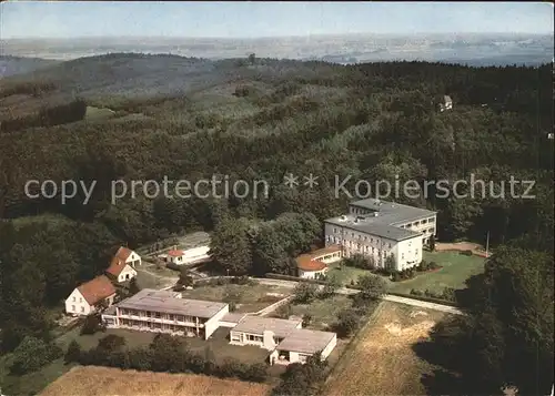 Bad Essen Fliegeraufnahme Kinderkurheim Berghof Kat. Bad Essen