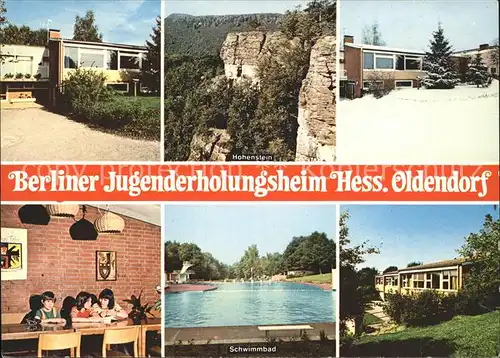 Hessisch Oldendorf Berliner Jugendheim Kat. Hessisch Oldendorf