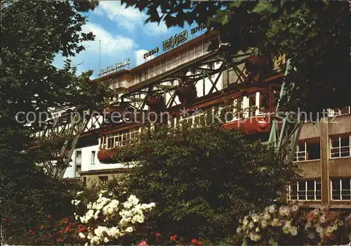 Wuppertal Schwebebahnzug Am Doeppersberg Kat. Wuppertal