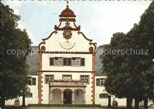 Darmstadt Parkrestaurant Jagdschloss Kranichstein Kat. Darmstadt