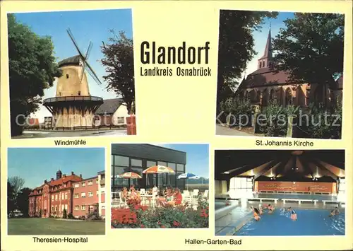 Glandorf Glandorf Windmuehle Theresien Hospital  Kat. Glandorf