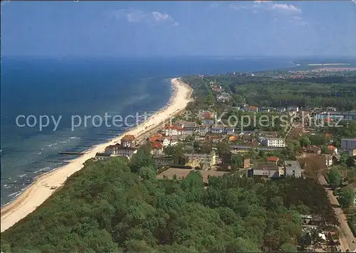 Kuehlungsborn Ostseebad Fliegeraufnahme Kat. Kuehlungsborn