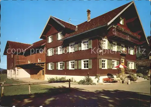 Lingenau Vorarlberg Gasthof Pension Krone  / Lingenau /Bludenz-Bregenzer Wald