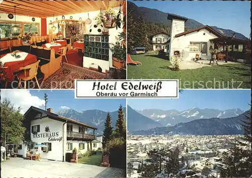 Oberau Loisach Hotel Edelweiss Kat. Oberau