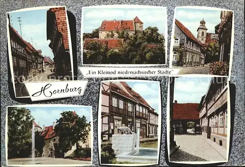 Hornburg Wolfenbuettel Brunnen Strassenansichten Kat. Hornburg