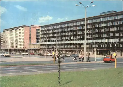 Karl Marx Stadt Brueckenstrasse Autohaus Kat. Chemnitz