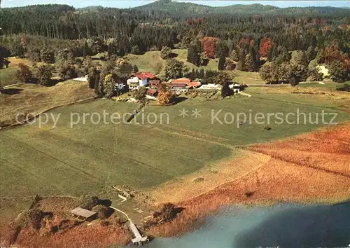 Seeshaupt Sanatorium Lauterbacher Muehle Fliegeraufnahme Kat. Seeshaupt