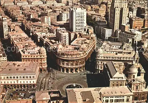 Genova Genua Liguria Ferrari Platz Wolkenkratzer Kat. Genova