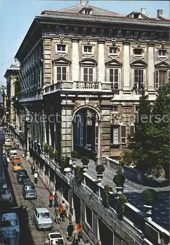 Genova Genua Liguria Garibaldi Platz Tursi Palast Kat. Genova