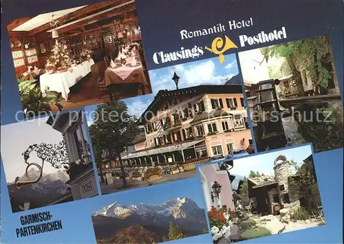 Garmisch Partenkirchen Romantik Hotel Clausings Posthotel  Kat. Garmisch Partenkirchen