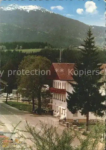 Bayerisch Eisenstein Gashaus Pension Neuwaldhaus Kat. Bayerisch Eisenstein