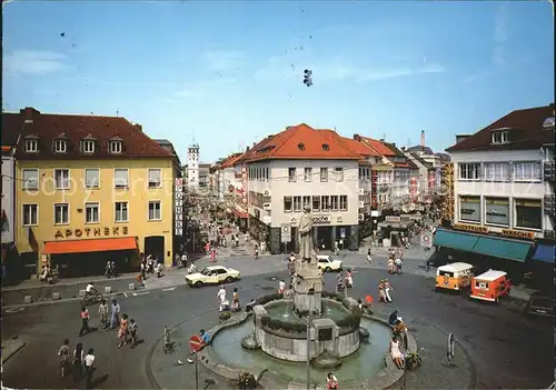 Darmstadt Tor Odenwald Bergstrasse Ludwigsplatz Kat. Darmstadt