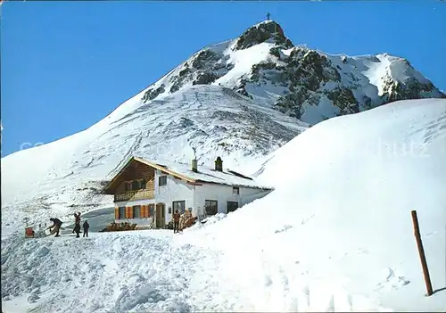 Lermoos Tirol Grubigstein Gipfelhaus Kat. Lermoos