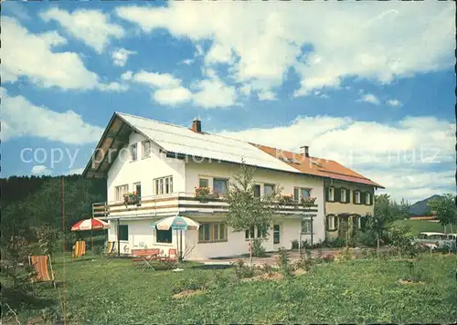 Aach Oberstaufen Erholungsheim Haus Saentisblick Kat. Oberstaufen