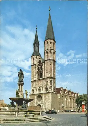 Braunschweig Hagenmarkt und St Katharinenkirche Kat. Braunschweig