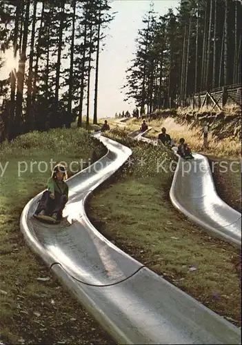 Gevelinghausen Fort Fun Sauerland Rutschbahnen Kat. Olsberg