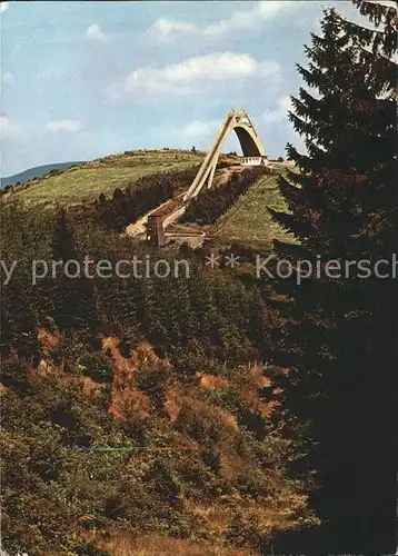 Winterberg Hochsauerland St Georg Sprungschanze Kat. Winterberg