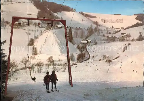 Nordenau Partie am Skilift Kat. Schmallenberg