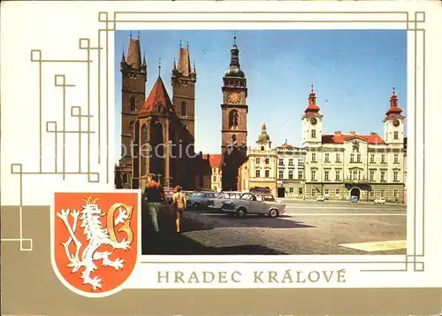 Hradec Kralove Zizkovo namesti Kat. Hradec Kralove Koeniggraetz