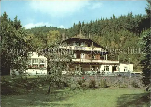 Tabarz Hotel Schweizerhaus Kat. Tabarz Thueringer Wald