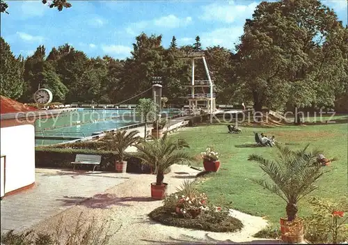 Friedrichroda Internat Ferienzentrum Schwimmbad Kat. Friedrichroda