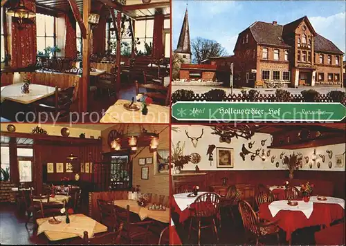Hollenstedt Hollenstedter Hof Hotel Restaurant Gastraeume Kat. Hollenstedt