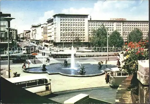 Mannheim Kaiser Ring am Friedrichsplatz Springbrunnen Kat. Mannheim