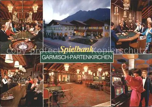 Garmisch Partenkirchen Spielbank Roulette Bar Spielautomaten Kat. Garmisch Partenkirchen