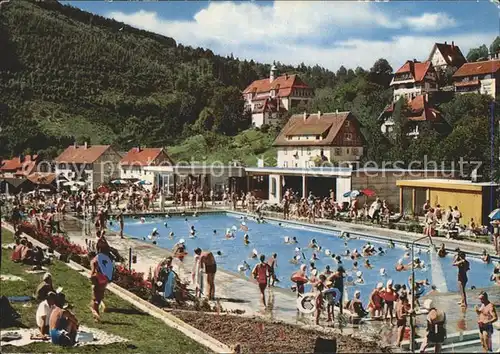 Hoefen Enz Freibad Kat. Hoefen an der Enz