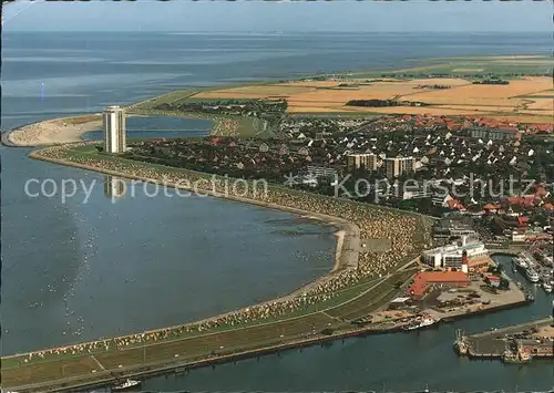 Buesum Nordseebad Fliegeraufnahme Kat. Buesum