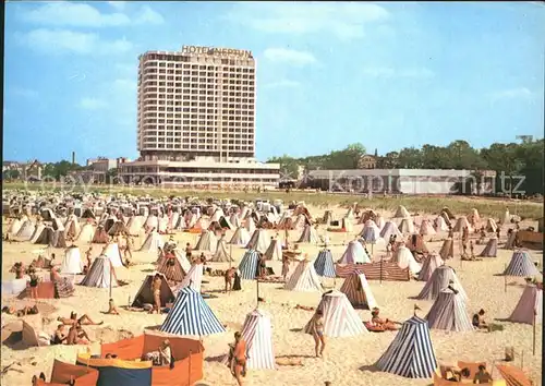 Warnemuende Ostseebad Hotel Neptun Strandleben Kat. Rostock