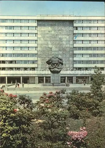 Karl Marx Stadt Karl Marx Monument Kat. Chemnitz