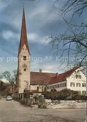 Garmisch Partenkirchen Alte Kirche Kat. Garmisch Partenkirchen