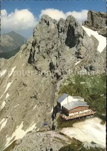 Mittenwald Karwendel Tirol Karwendelbahn Bergstation Fliegeraufnahme Kat. Schwaz