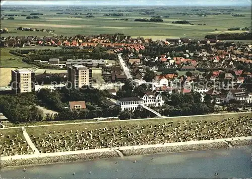 Buesum Nordseebad Fliegeraufnahme Kat. Buesum