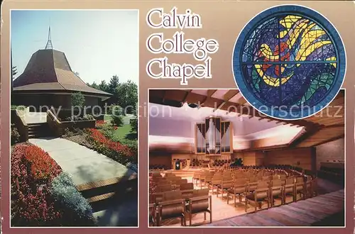 Grand Rapids Michigan Calvin College Chapel Kat. Grand Rapids