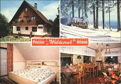 Altenau Harz Pension Waldesruh Zimmer Gastraum Kat. Altenau