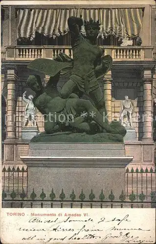 Torino Monumento di Amedeo Kat. Torino
