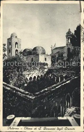 Palermo Sicilia Chiesa di S. Giovanni degli Eremiti Kat. Palermo