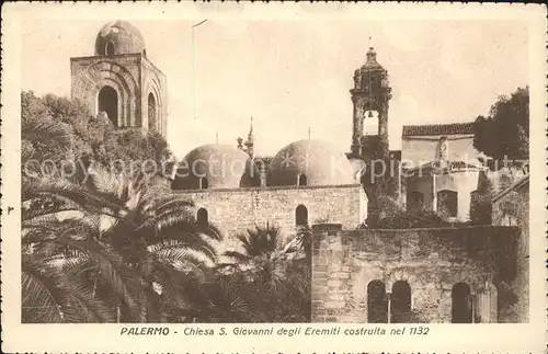 Palermo Sicilia Chiesa S. Giovanni gegli Eremiti Kat. Palermo