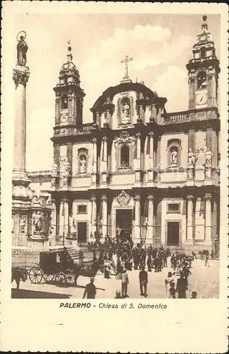 Palermo Sicilia Chiesa di S. Domenico Kat. Palermo