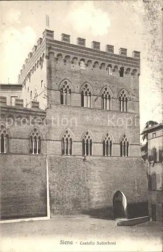 Siena Castello Salimbeni Kat. Siena