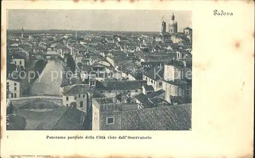 Padova Vista dall Osservatorio Kat. Padova