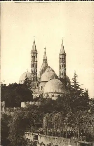 Padova Chiesa del Santo veduta dall Villa Treves Kat. Padova