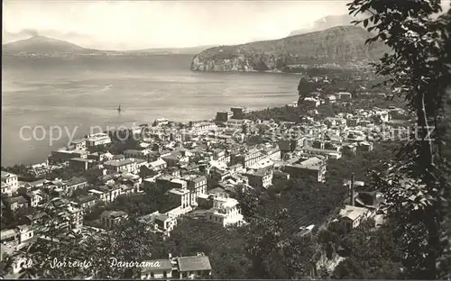 Sorrento Campania Panorama Kat. Sorrento