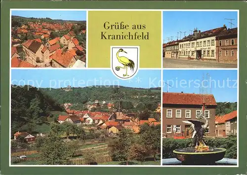 Kranichfeld FDGB Erholungsheim Meininger Hof Oberschloss Kat. Kranichfeld