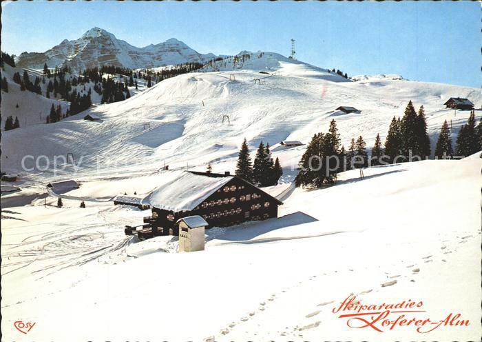 Lofer Loferer Alm Skigebiet Haus Gertraud In Der Sonne Kat Lofer